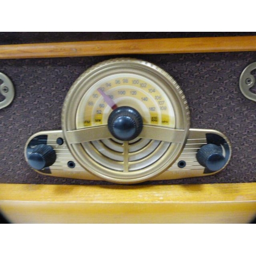 275 - Record player in the form of a vintage radiogram.