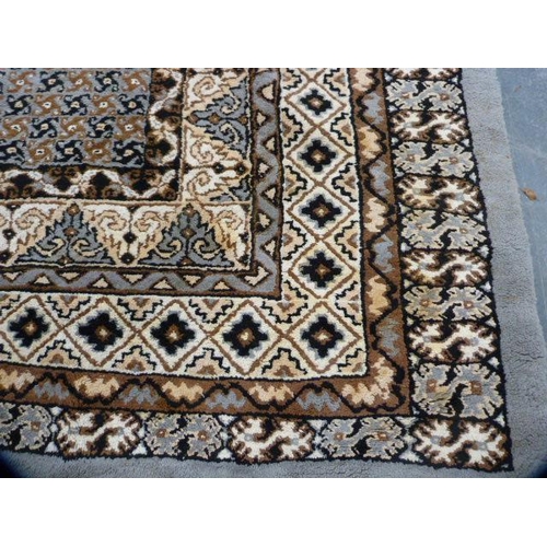 296 - Large Turkish wool carpet.