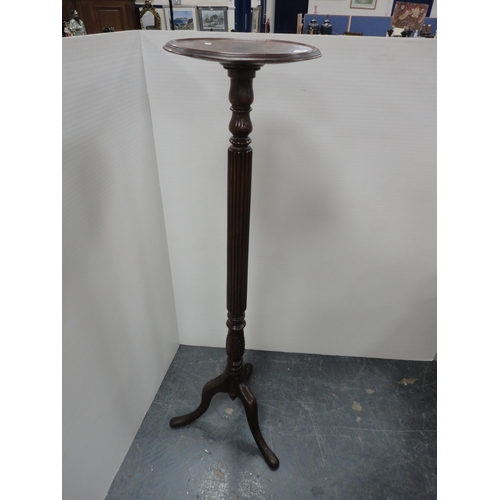 303 - Victorian mahogany torchère.