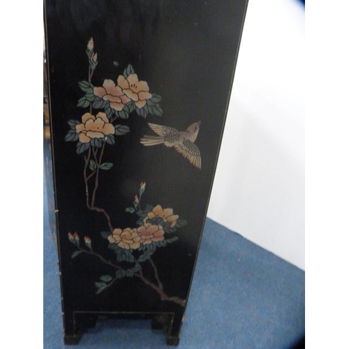 331 - Modern chinoiserie two-door cupboard of small form.