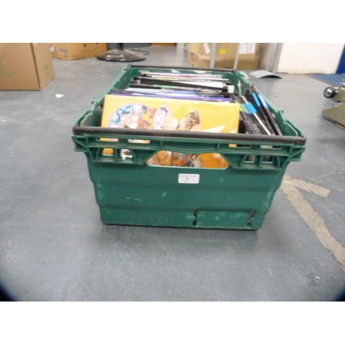 7 - Carton containing a collection of assorted auction catalogues.