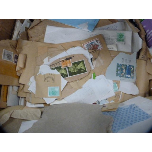 77 - Three cartons containing miscellaneous stamps and ephemera.