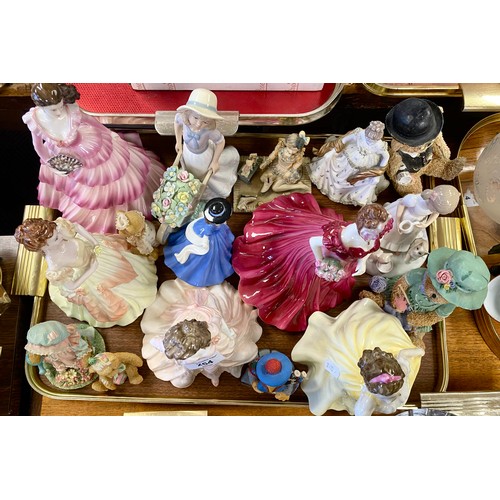 264 - Selection of Royal Doulton and other figures