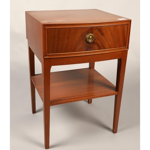 480 - Mahogany bed side cabinet, 60 cm