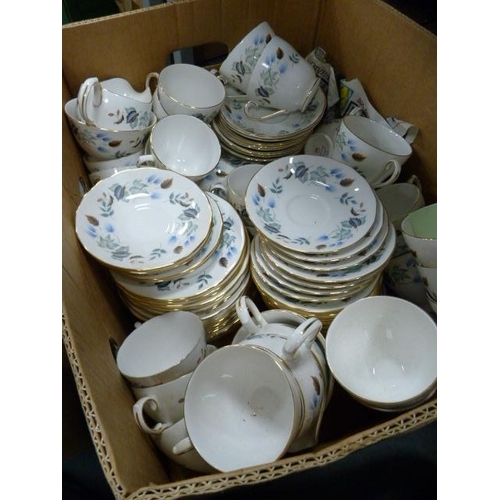 65 - Collection of Wedgwood and other collector's plates, three boxed WMF Ikora dishes and a carton conta... 