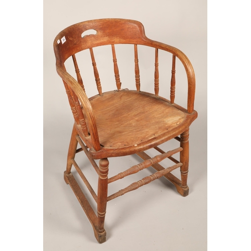 580 - Vintage hardwood chair