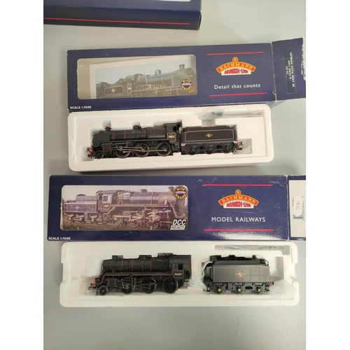 152 - Bachmann Branchline. Three 00 gauge locomotives to include a BR Class N 2-6-0 31406 32-164, BR N Cla... 