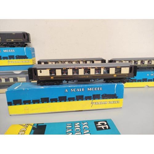 158 - Graham Farish. 00 gauge boxed rolling stock to include three Pullman Diner Cars, a Pullman Composite... 