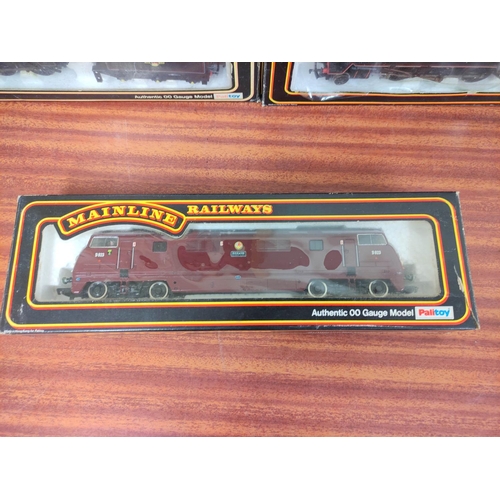 162 - Mainline. Five boxed 00 gauge locomotives to include two BR Type 4 B-B Diesel locomotives 37-064, an... 