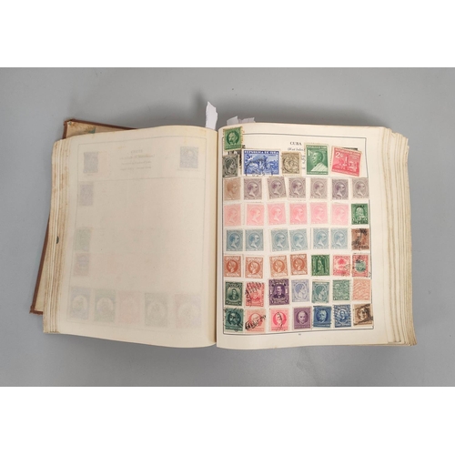 387 - A well filled collector's stamp album arranged alphabetically of world and commonwealth issues to in... 