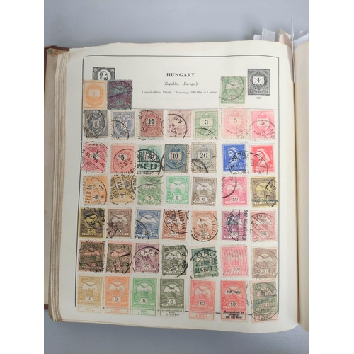 387 - A well filled collector's stamp album arranged alphabetically of world and commonwealth issues to in... 