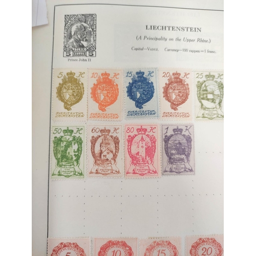 387 - A well filled collector's stamp album arranged alphabetically of world and commonwealth issues to in... 