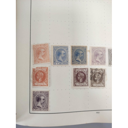 387 - A well filled collector's stamp album arranged alphabetically of world and commonwealth issues to in... 