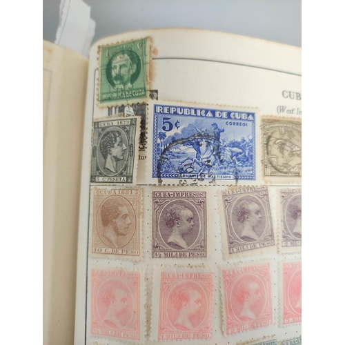 387 - A well filled collector's stamp album arranged alphabetically of world and commonwealth issues to in... 