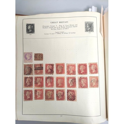 387 - A well filled collector's stamp album arranged alphabetically of world and commonwealth issues to in... 