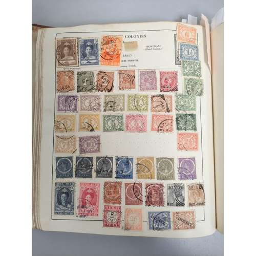 387 - A well filled collector's stamp album arranged alphabetically of world and commonwealth issues to in... 