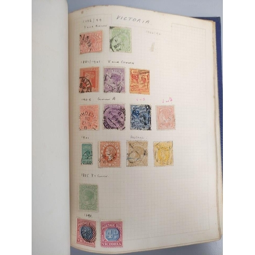 389 - Two stamp albums comprising of Commonwealth and World issues to include 18845 Stellaland issues to i... 