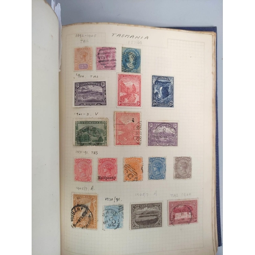 389 - Two stamp albums comprising of Commonwealth and World issues to include 18845 Stellaland issues to i... 