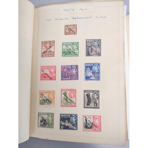 389 - Two stamp albums comprising of Commonwealth and World issues to include 18845 Stellaland issues to i... 