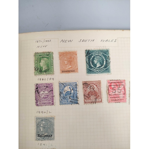 389 - Two stamp albums comprising of Commonwealth and World issues to include 18845 Stellaland issues to i... 