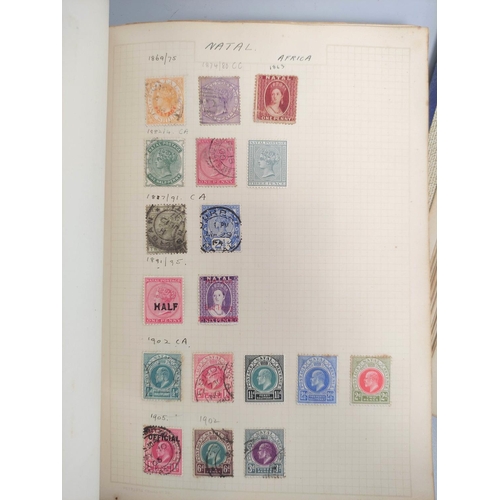 389 - Two stamp albums comprising of Commonwealth and World issues to include 18845 Stellaland issues to i... 