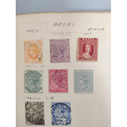 389 - Two stamp albums comprising of Commonwealth and World issues to include 18845 Stellaland issues to i... 