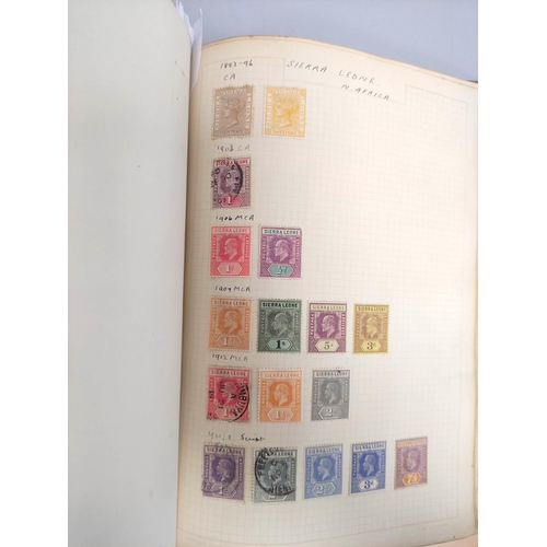 390 - Three postage stamp albums to include an album of mint stamp sheets with examples from Aden, New Zea... 