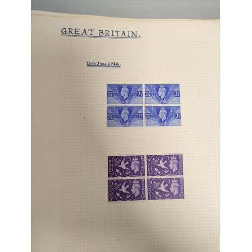 390 - Three postage stamp albums to include an album of mint stamp sheets with examples from Aden, New Zea... 