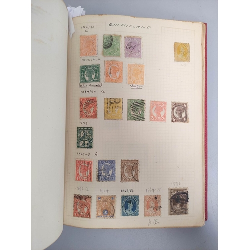 390 - Three postage stamp albums to include an album of mint stamp sheets with examples from Aden, New Zea... 