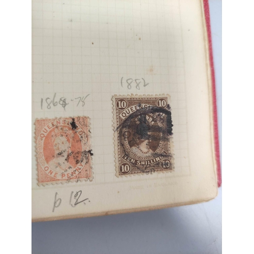 390 - Three postage stamp albums to include an album of mint stamp sheets with examples from Aden, New Zea... 