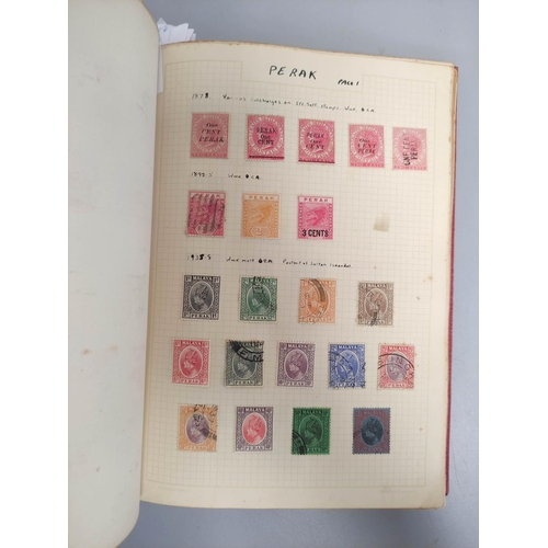 390 - Three postage stamp albums to include an album of mint stamp sheets with examples from Aden, New Zea... 