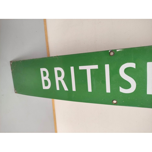 423 - British Railways enamel sign 134cm x 14.5cm