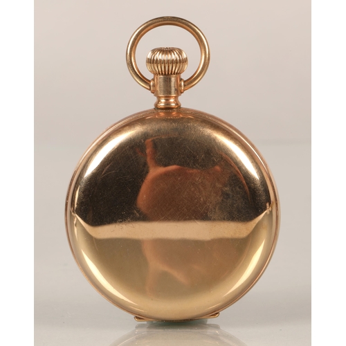 69 - Gold plated pocket watch