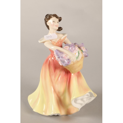 145 - Three Royal Doulton figures to include 'Meg', 'Lesley' & 'Daydreams'