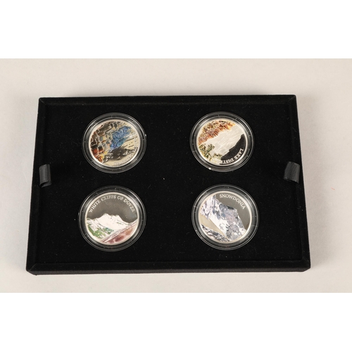 179 - The Royal Mint , A Portrait of Britain 2016 UK £5 coin set.