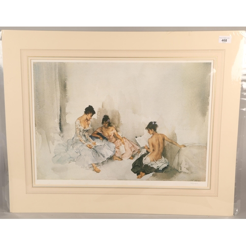 468 - Three Russell Flint prints