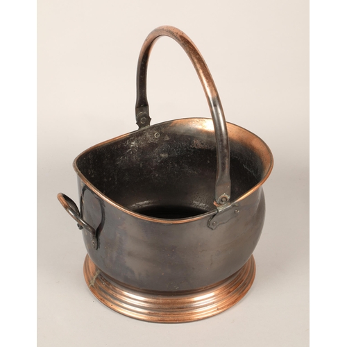 620 - Brass coal bucket