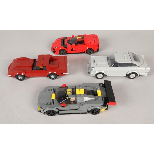 301 - Boxed Lego to include 007 Aston-Martin, Ferrari and Chevrolet models