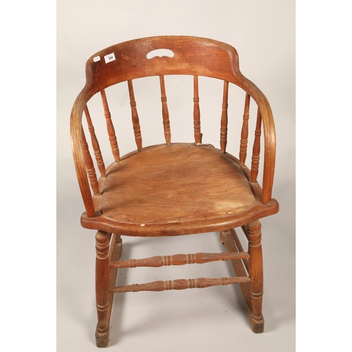 580 - Vintage hardwood chair