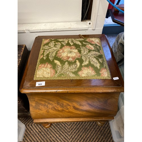 503 - Victorian Mahogany commode