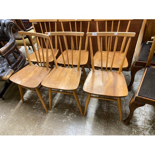 575 - Six Ercol kitchen chairs