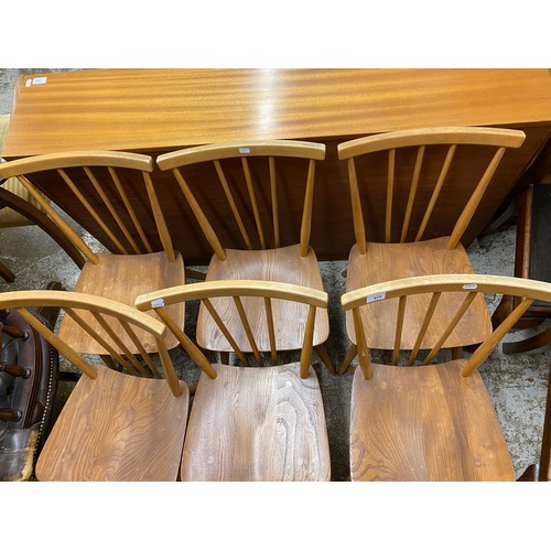 575 - Six Ercol kitchen chairs