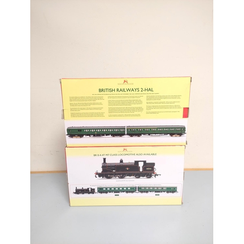 178 - Hornby Railways. Two boxed 00 gauge rolling stock sets to include a BR Class 2-HAL 2 car EMU 2630 in... 