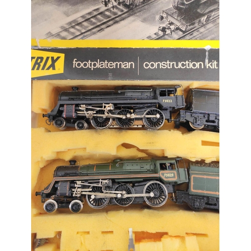 188 - Trix. Boxed 00 gauge locomotives with tenders to include a BR Standard Class 5 4-6-0 73029, and a BR... 