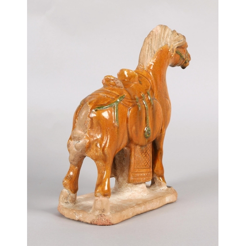 217 - Tang style Chinese horse, 25cm high.