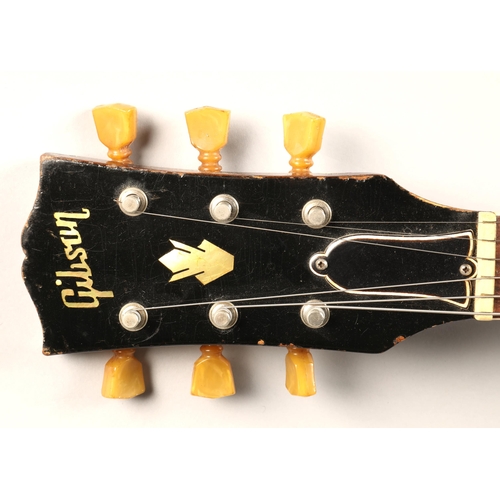 310 - Gibson ES-335 TD guitar, circa 1965, stamped on the back of the headstock 350035, with further orang... 