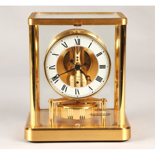 280 - Jaeger-LeCoultre Atmos clock, 23cm high.