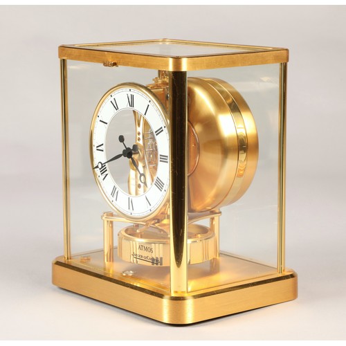 280 - Jaeger-LeCoultre Atmos clock, 23cm high.