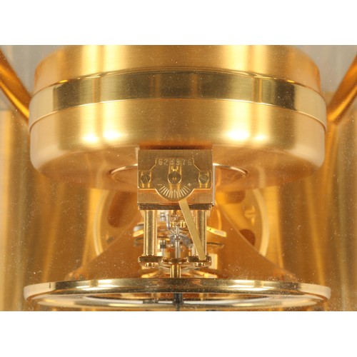 280 - Jaeger-LeCoultre Atmos clock, 23cm high.