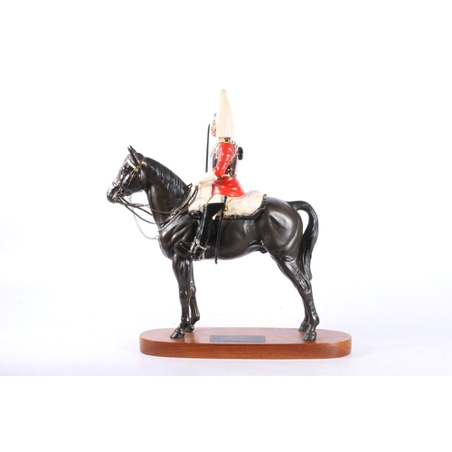 67 - Connoisseur model by Beswick of a Lifeguard, 36cm high.  (a/f)